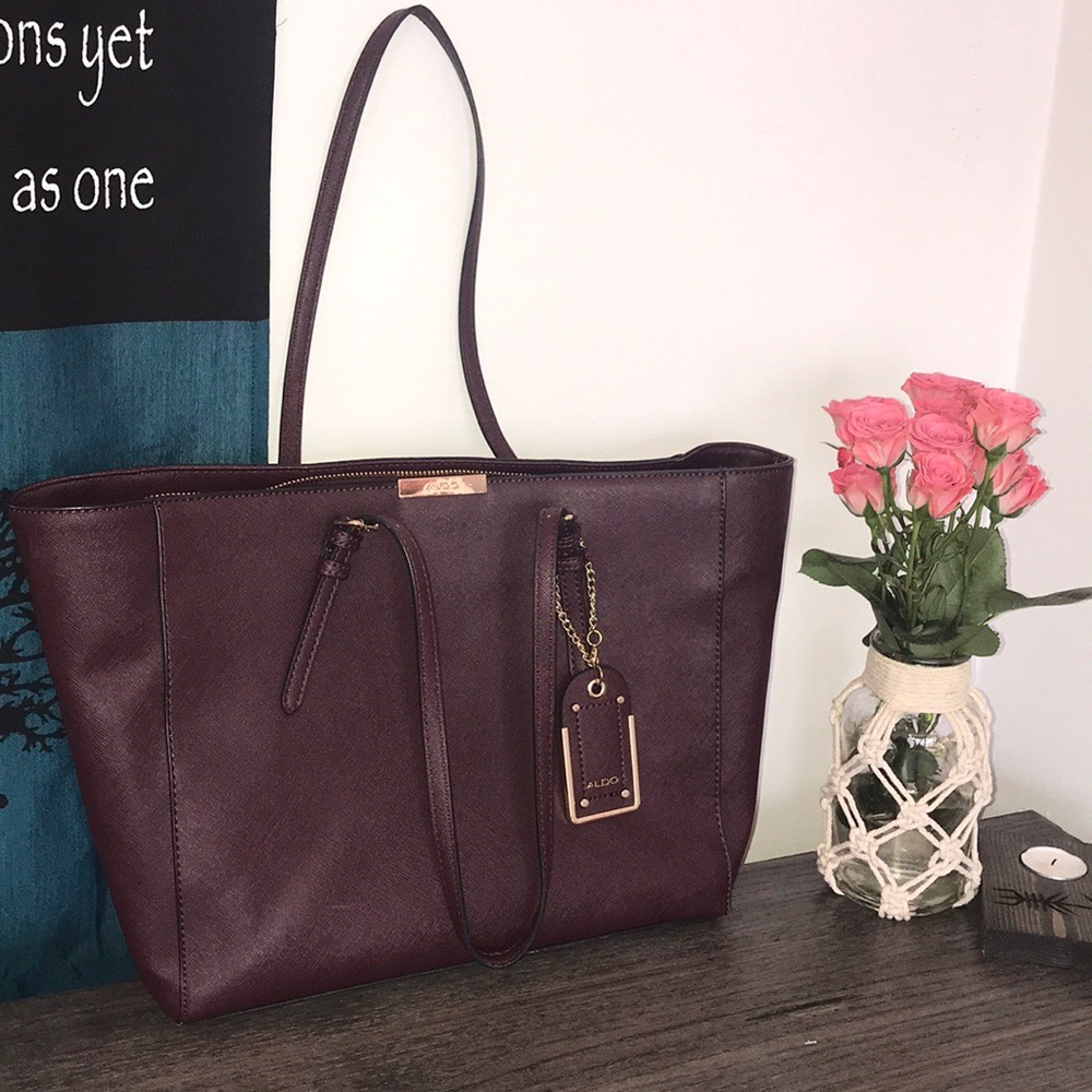 Plum Colored Aldo Tote